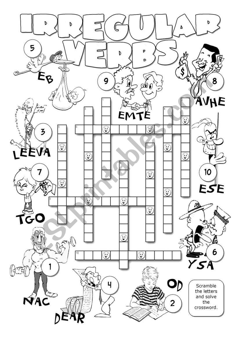 Irregular Verbs worksheet Irregular Verbs worksheet